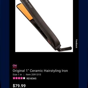 Chi 1" hair straightner